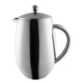 Grunwerg Café Olé 12 Cup Bellied Cafetiere Double Walled Satin Finish