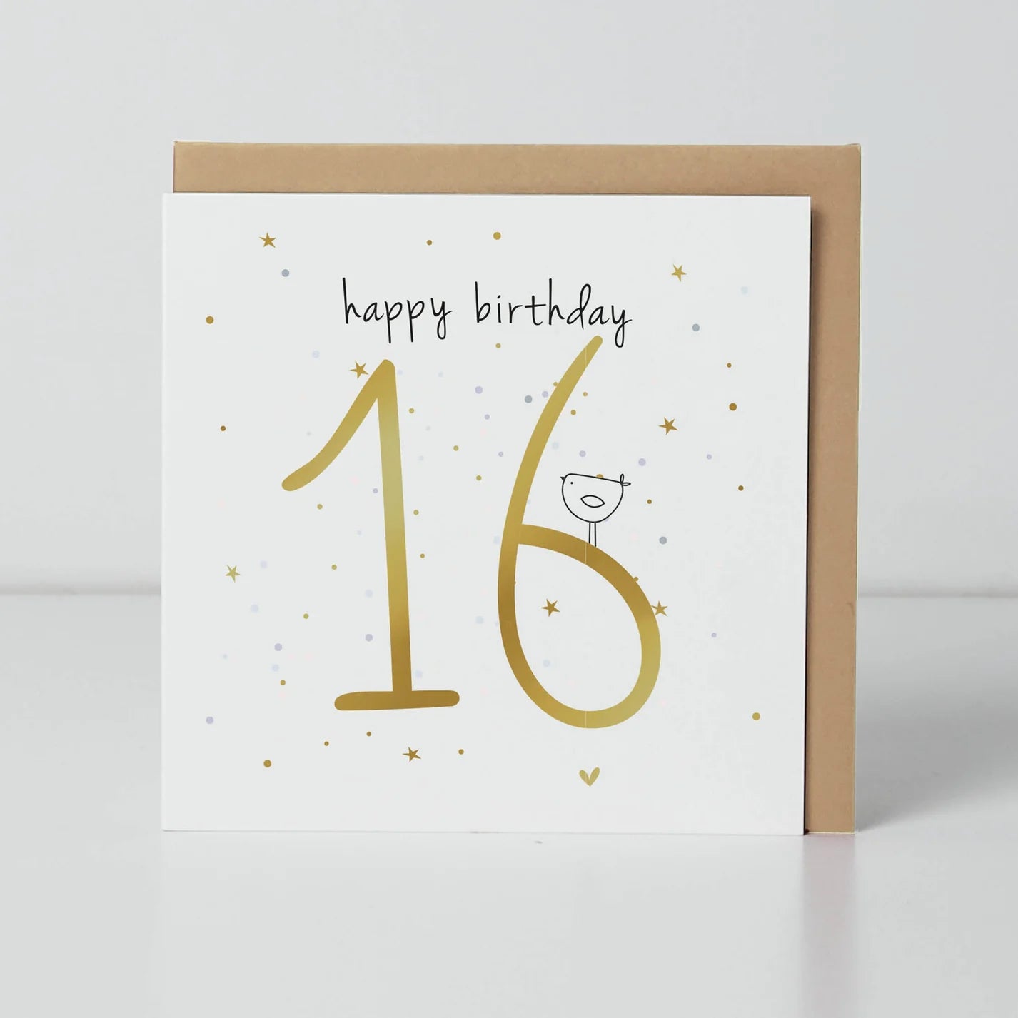 16th Birthday Birdie Card