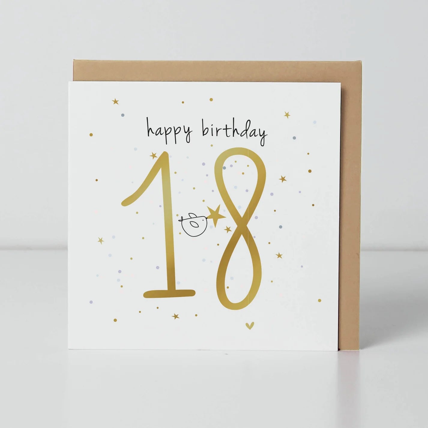 Belly button Designs 18th Birthday Birdie Card