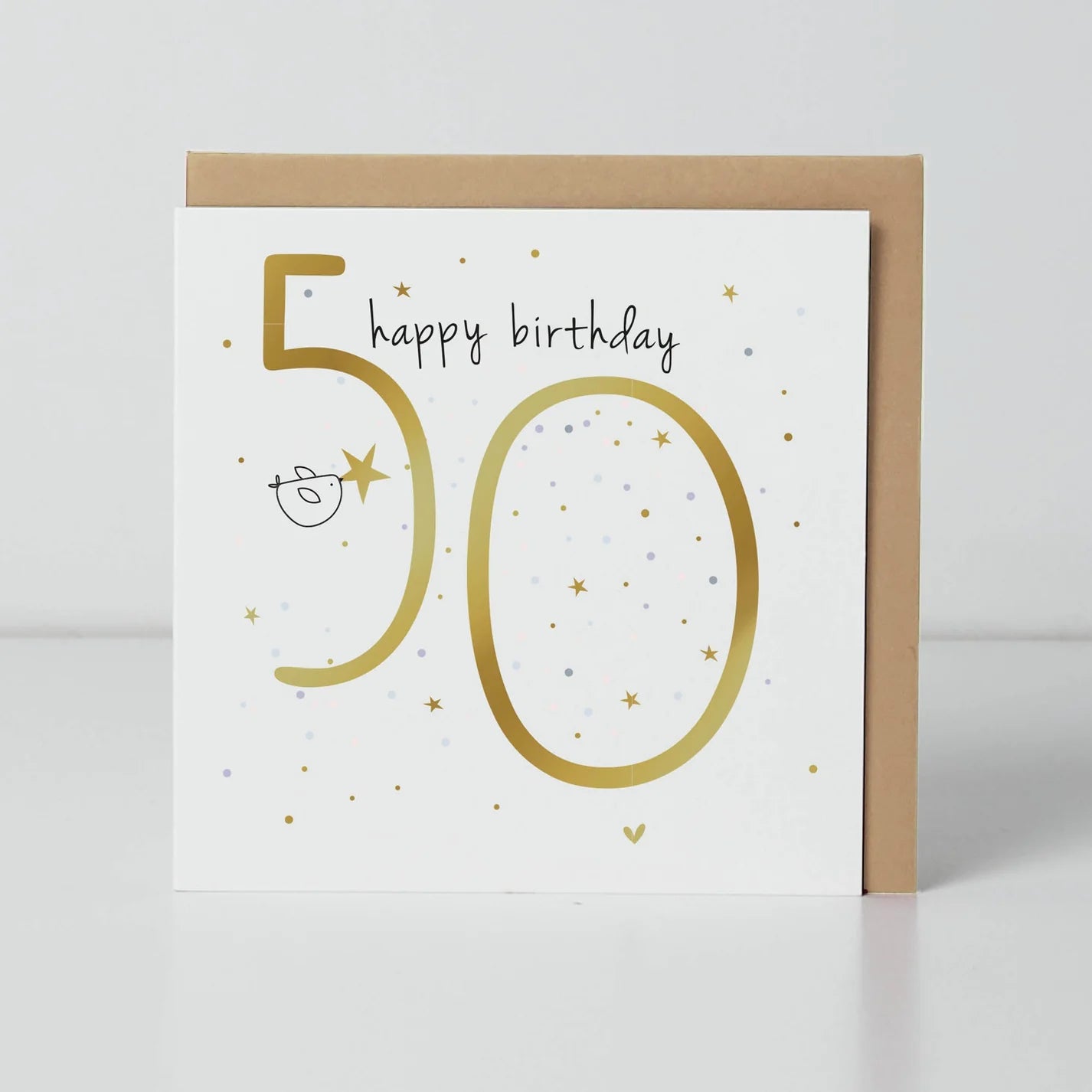 50th Birthday Birdie Card