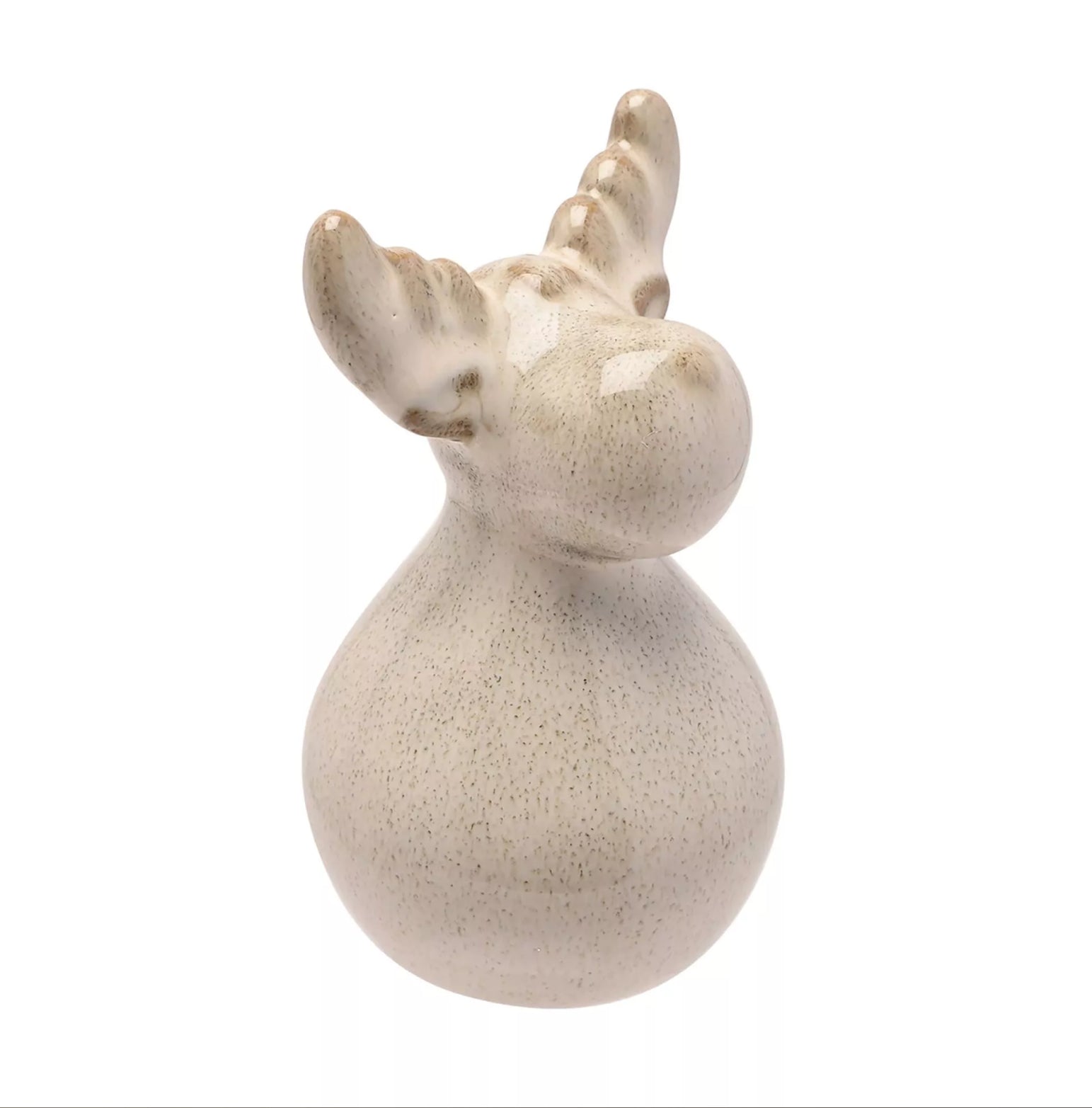 Ceramic Reindeer Decoration 11.5cm