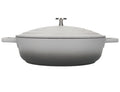MasterClass Cast Aluminium Shallow Casserole Dish Grey Ombre 4L