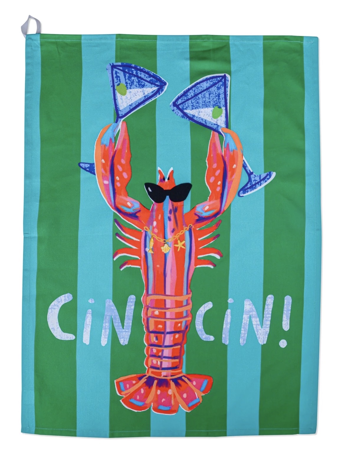Tea Towel - Cin Cin Lobster