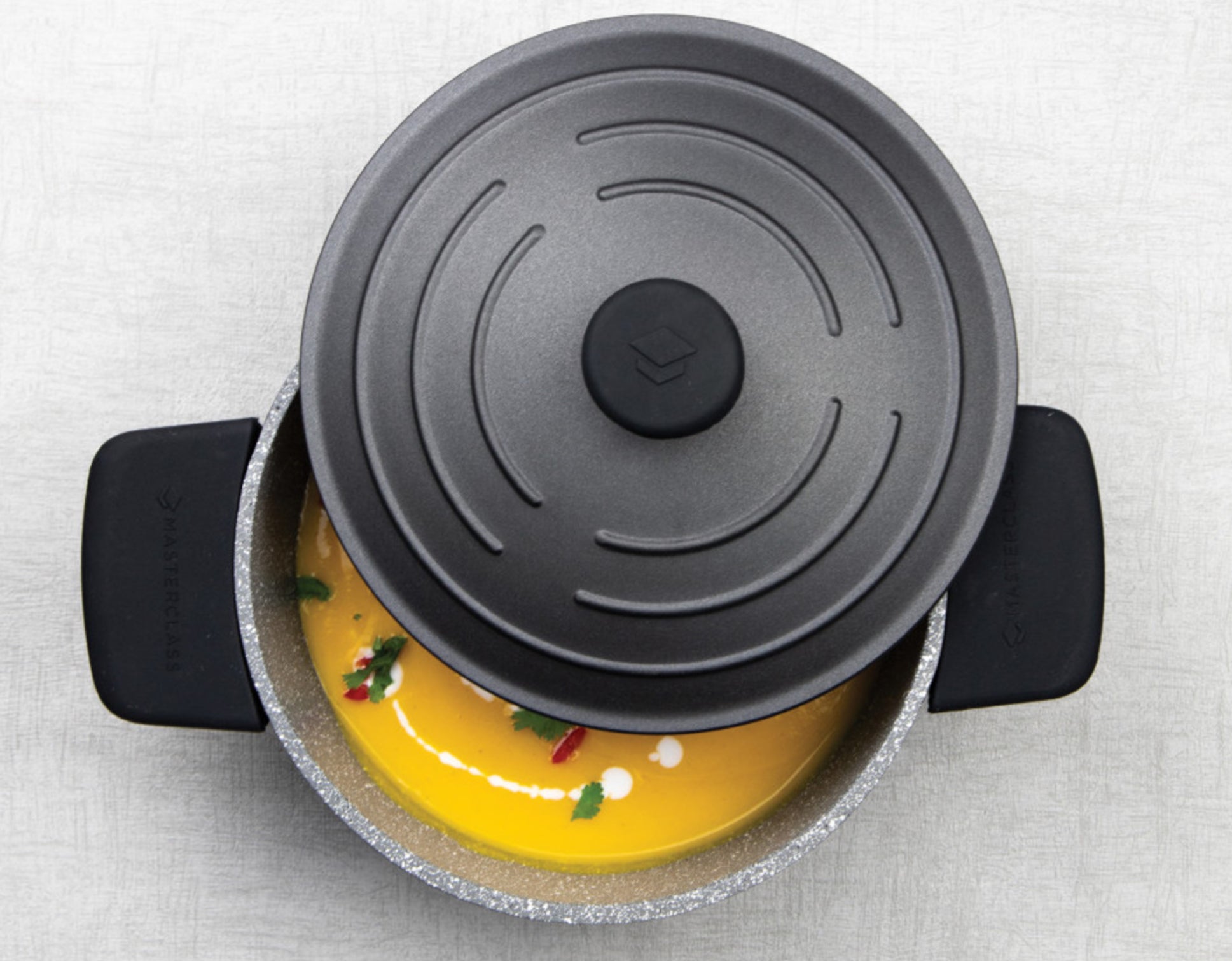 MasterClass 3 Piece Silicone Handle Cover Set
