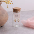 Attic Creations Star Sparkles Hoop Earrings Gold