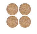 Creative Tops Water Hyacinth Round Placemats Pack of 4
