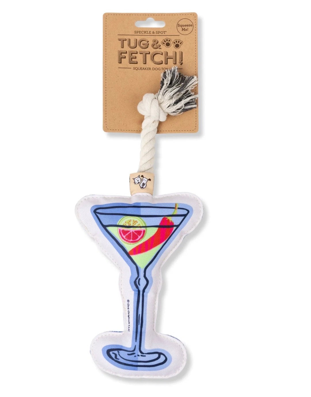 Speckle & Spot Pet Rope Toy - Martini