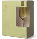 The Luna Champagne Flutes - Set Of 2 - Olive