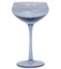 The Lou Coupe Glass - Set Of 2 - Blue