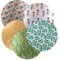 10" Assorted Round Christmas Cake Boards