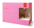 The Olive Martini Glass - Set Of 2 - Blush + Cherry