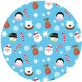 10" Christmas Friends Printed Masonite Cake Board 4mm Thick
