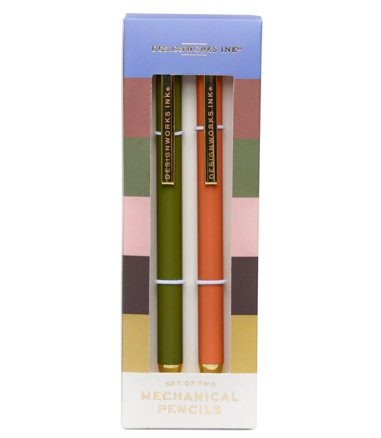 Mechanical Pencils Army Green & Chili (set of 2)