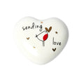 Belly Button Designs Porcelain Token Sending Love
