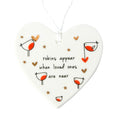 Belly Button Designs Porcelain Heart Robins Appear