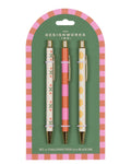Design Works Set Of 3 Pens