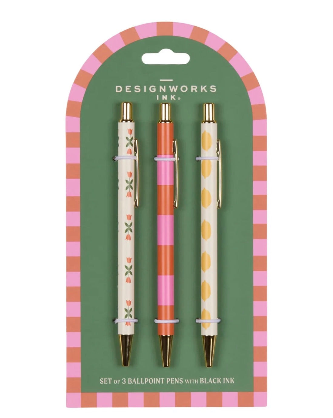 Design Works Set Of 3 Pens