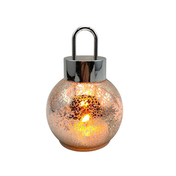 Straits LED Antique Glass Bauble 10 x 15 cm