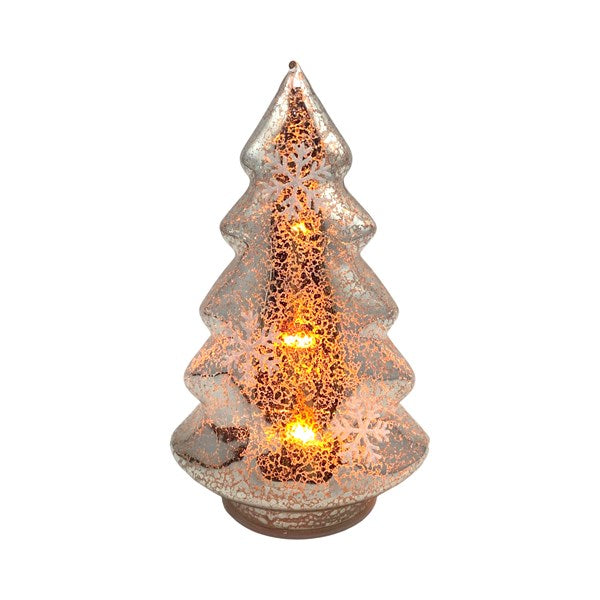 Straits LED Glass Tree 11 x 19 cm