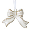 Heaven Sends White And Cream Hanging Bow