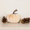Autumn 14cm Single Velvet Pumpkin Cream