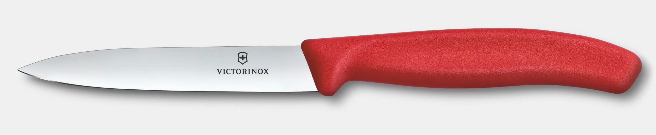 Victorinox Swiss Classic Paring Knife Straight Pointed Tip Red 10cm