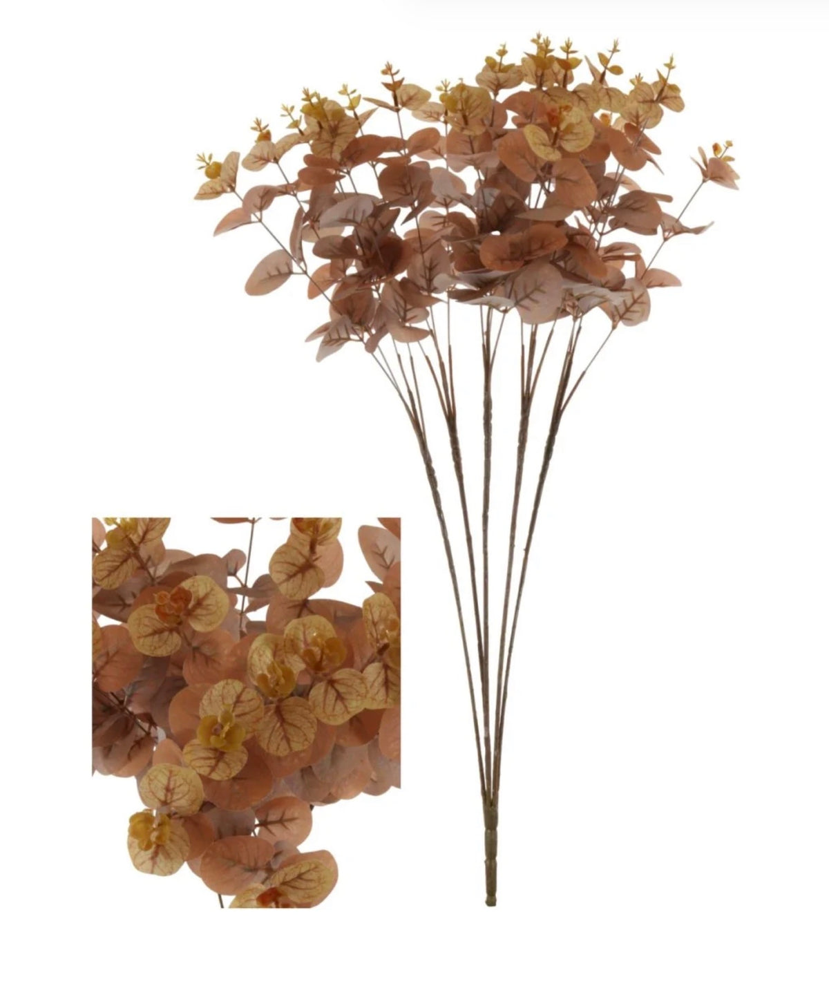 Silk Long Stem Eucalyptus Bunch Sahara