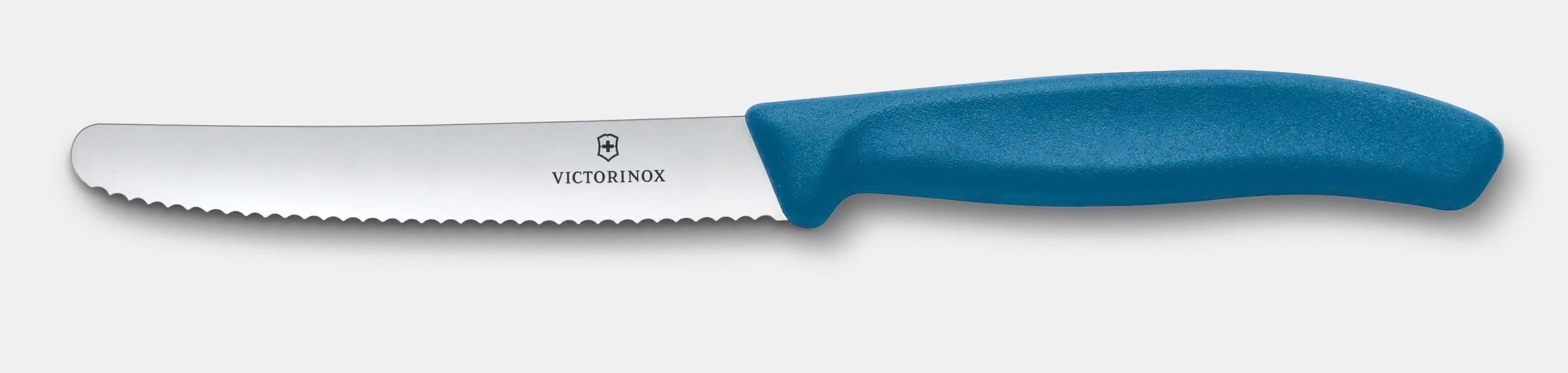 Victorinox Swiss Classic Tomato and Table Knife Serrated Blue 11cm