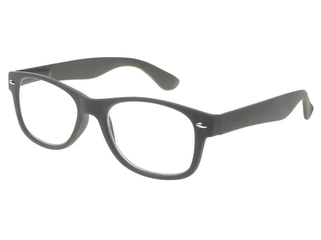 Goodlookers Reading Glasses Billi Matt Grey +2.00