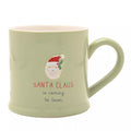 Love Life Christmas Embossed Mug Santa Claus