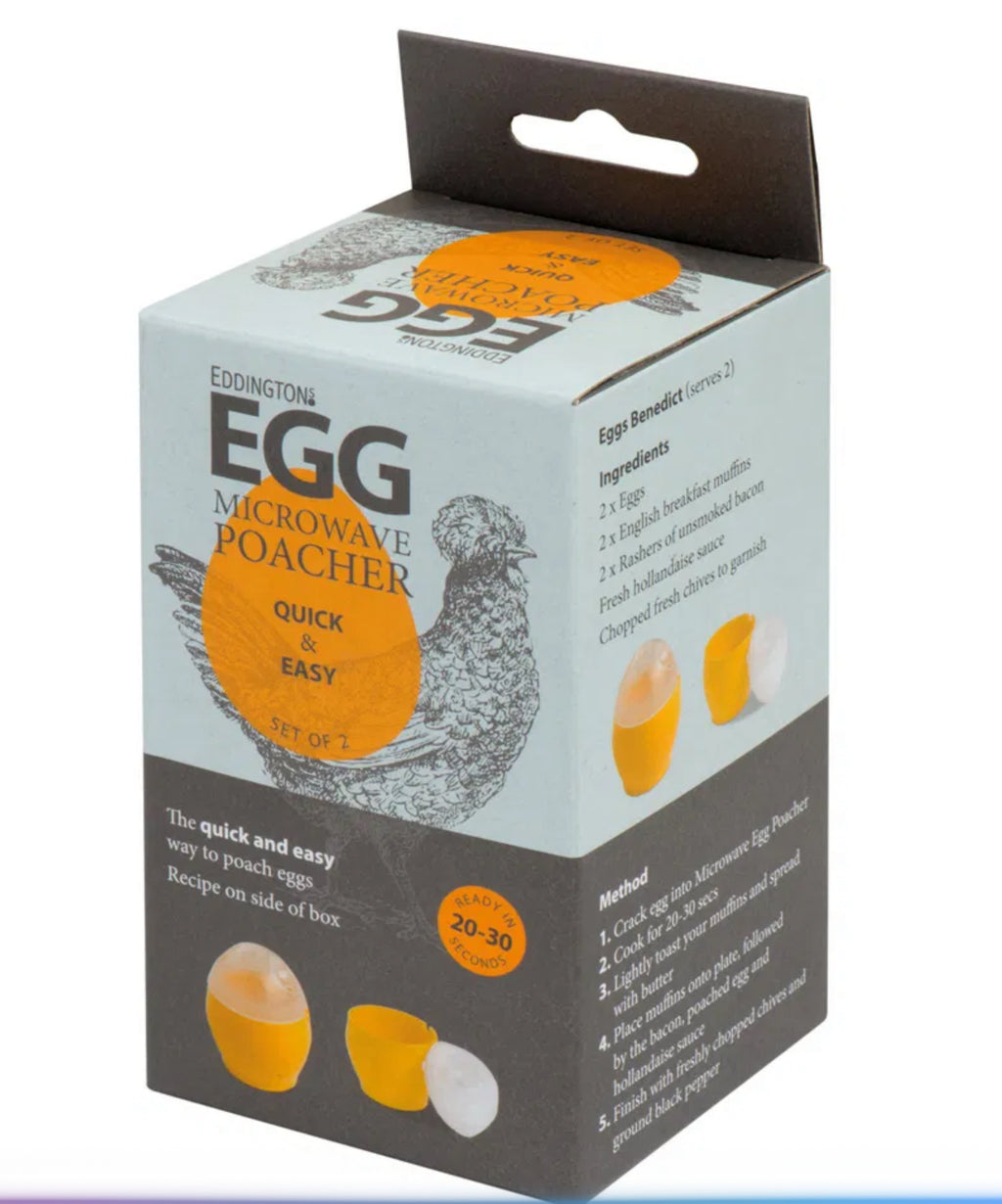 Eddingtons Microwave Egg Poacher Set of 2