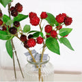 39cm Fruit Spray Raspberry