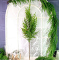 Real Touch 100cm Norfolk Pine Spray Nat Green