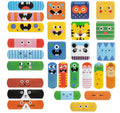 Kikkerland Kidoki Ouchy Friends Adhesive Bandages