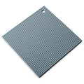 Zeal Silicone Trivet Square Hot Mat Duck Egg Blue 22cm