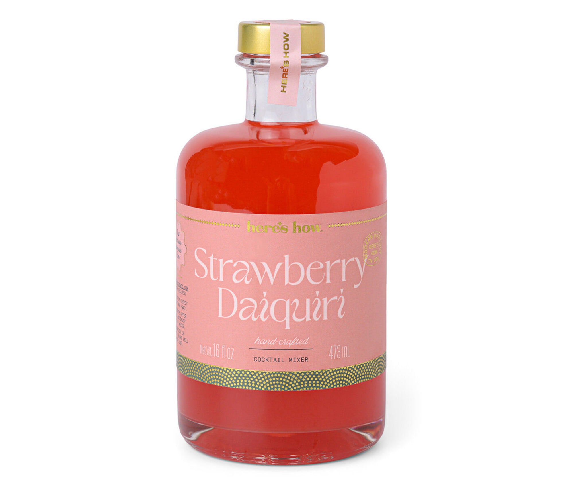 Strawberry Daiquiri Cocktail Mixer 500ml