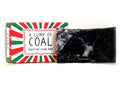 Christmas Lump of Coal Soap Bar