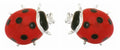 Ladybird Rhodium Cufflinks