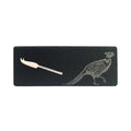 Selbrae House Single Mini Slate Cheese Board And Knife Set Pheasant