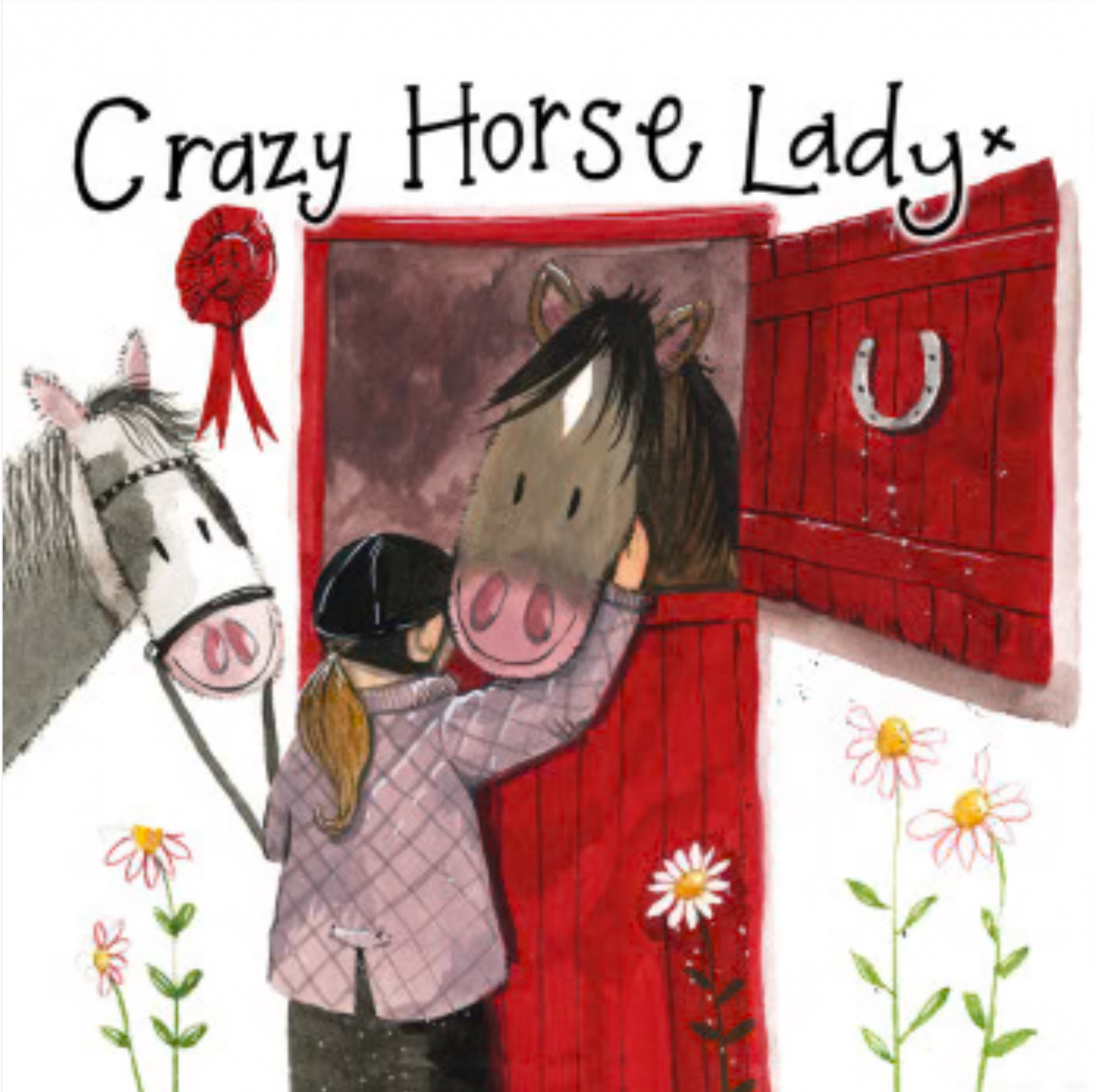 Alex Clark Crazy Horse Lady Coaster
