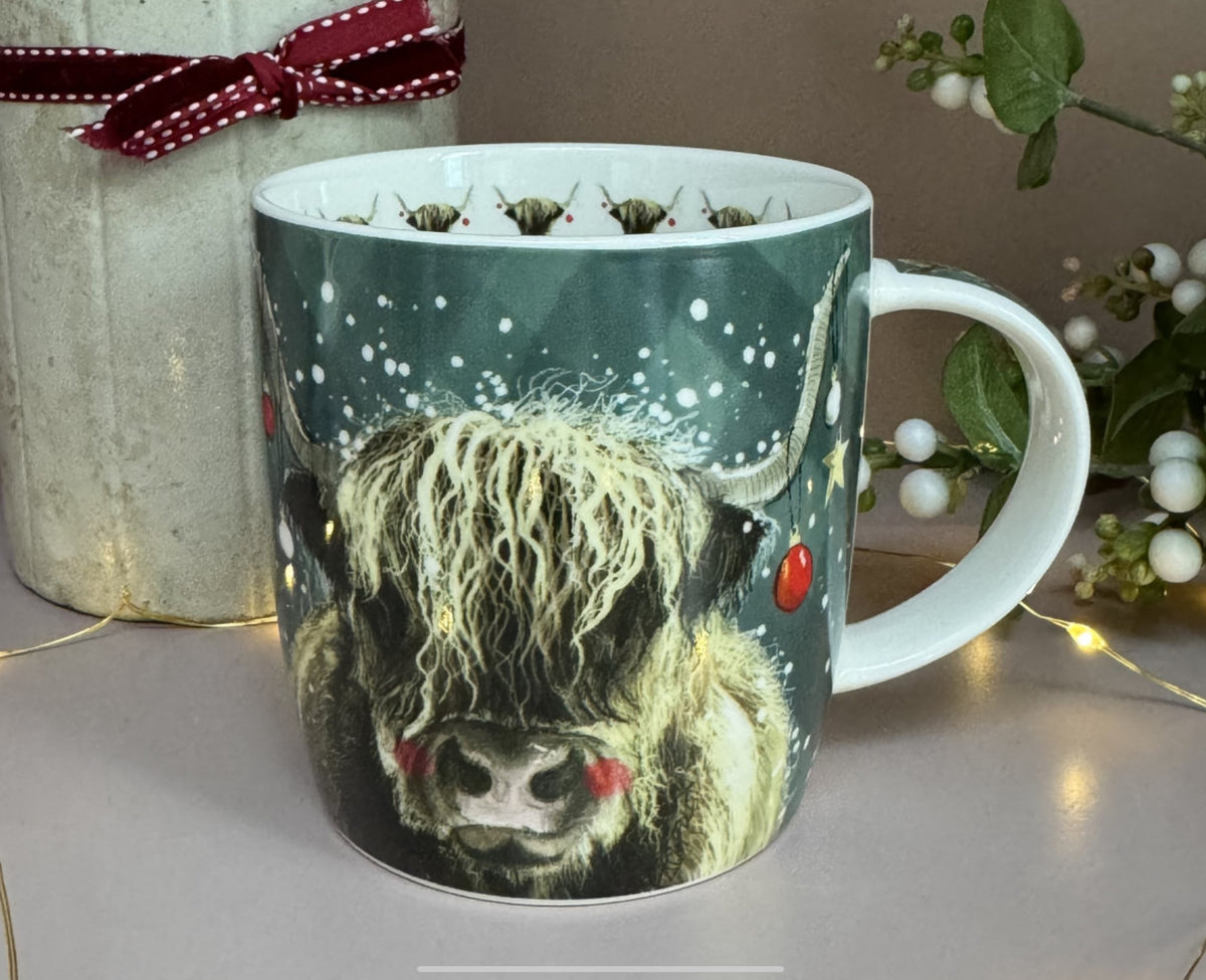 Alex Clark Highland Cow Mug