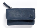 Foxfield Eskdale Leather Coin Purse Navy