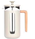 La Cafetiere Pisa Cafetiere Latte Wood Handle 8 Cup