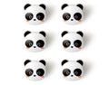 Legami Panda Set of 6 Bag Clips
