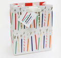 Caroline Gardner Foil Candles Medium Gift Bag