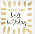 Caroline Gardner Gold Brushstrokes Have The Best Birthday Card