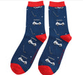 Mr Sparrow Golfing Socks Navy