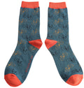 Mr Sparrow Little Bikes Socks Denim