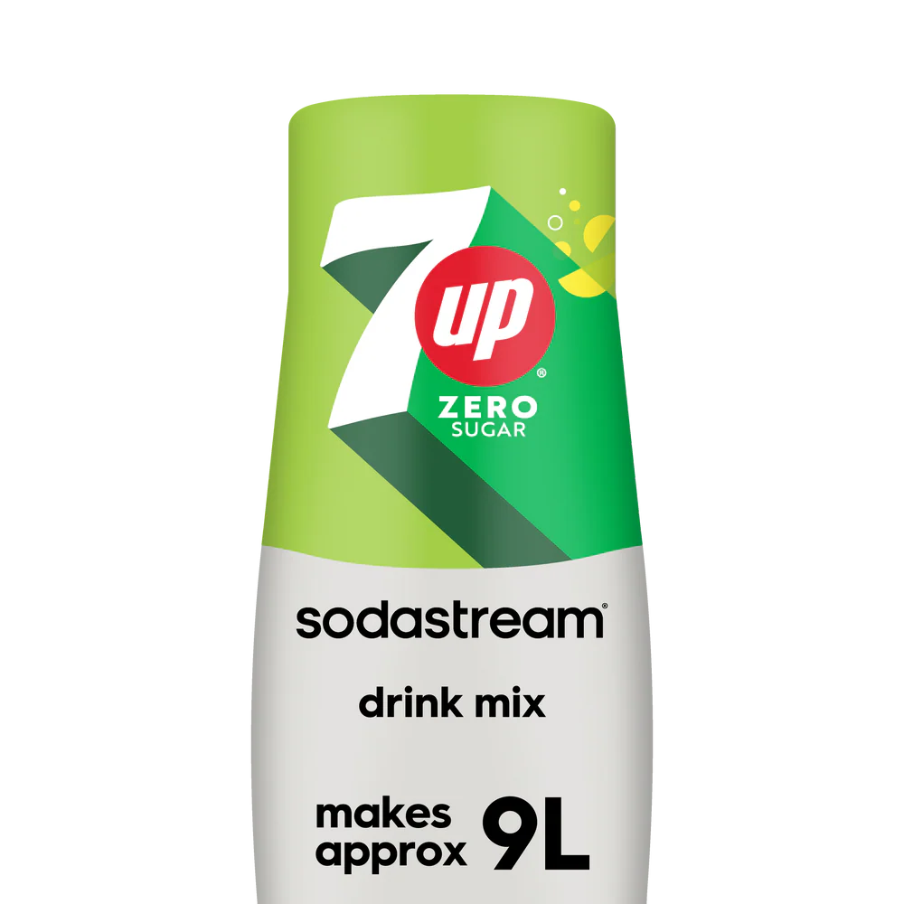 Sodastream Sparkling Drink Mix 7up Zero Sugar 440ml