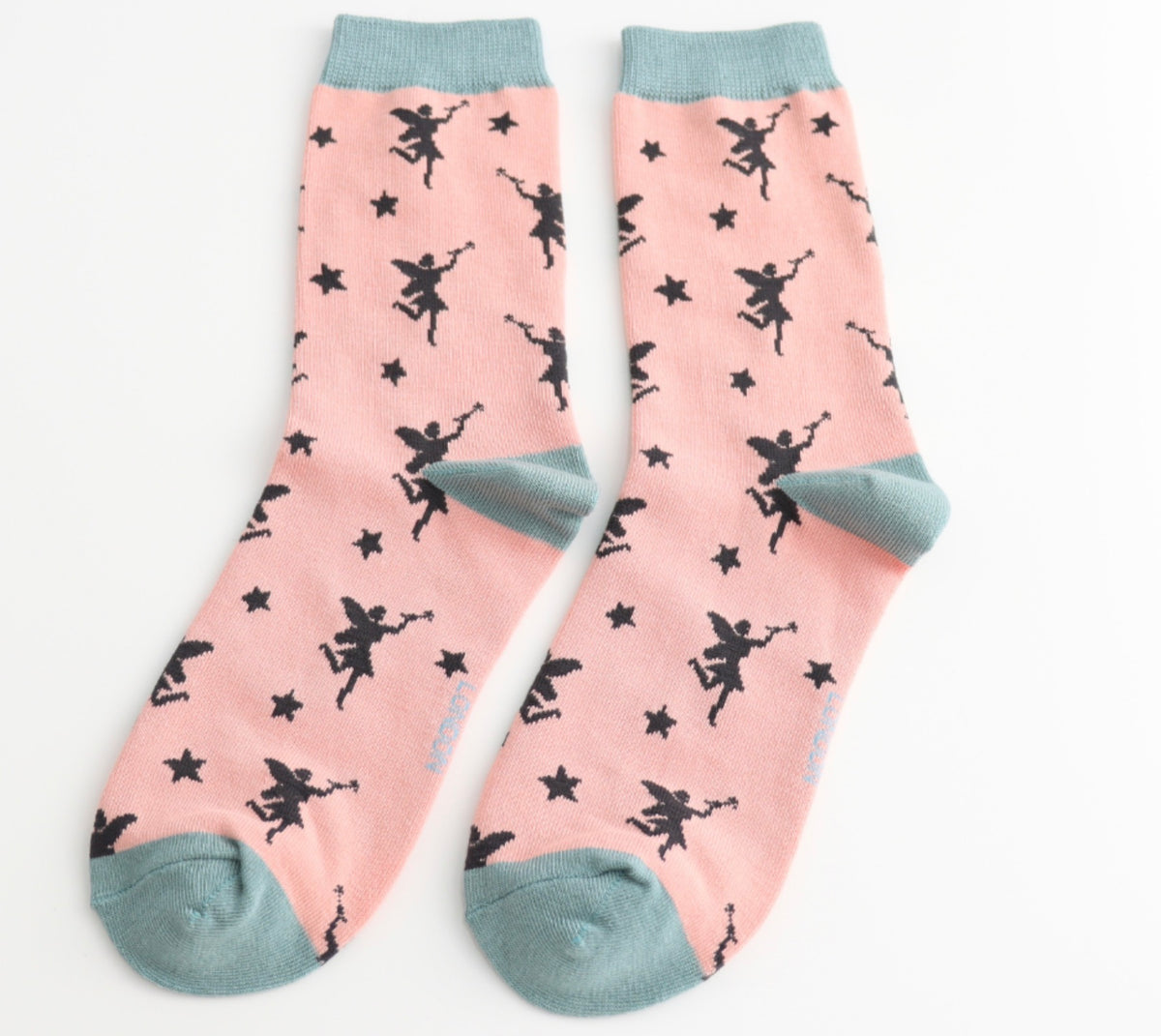 Miss Sparrow Fairies Socks Dusky Pink